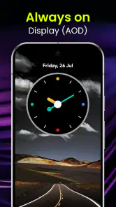 Stylish - Clock Live Wallpaper screenshot