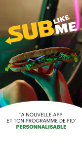 Sub Like Me par Subway® screenshot