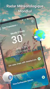 Suivi météo en direct screenshot