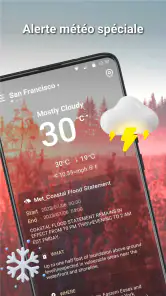 Suivi météo en direct screenshot