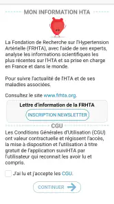 suiviHTA screenshot