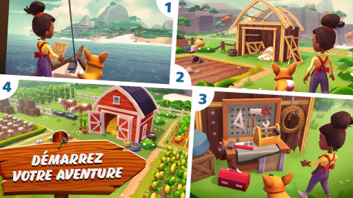 Sunshine Island: Jeux de ferme screenshot