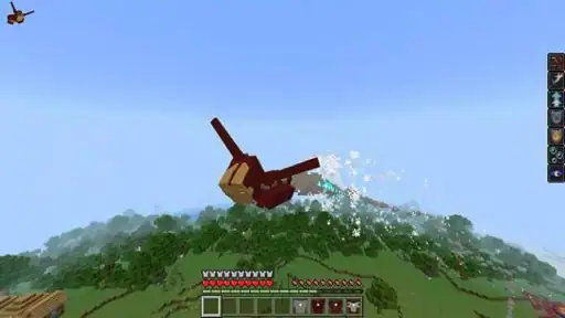 Super-héros Minecraft mod screenshot