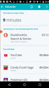 Surfie-Parent screenshot