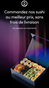 Sushi Shop, livraison de repas screenshot