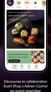 Sushi Shop, livraison de repas screenshot