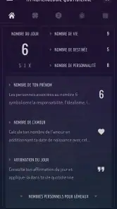 Ta Numérologie Quotidienne screenshot