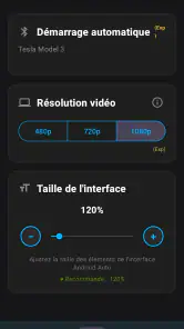 TaaDa: Android Auto pour Tesla screenshot