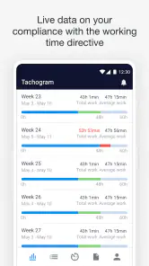 Tachogram – Tachograph App screenshot