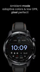 TACT ONE: Watch face screenshot