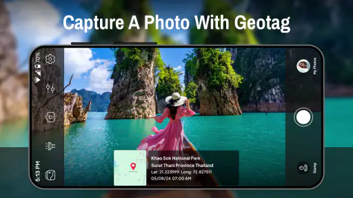 Tagofy - Geotag Carte Caméra screenshot