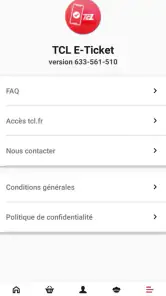 TCL E-Ticket screenshot