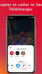 Télécharger vidéo Pinterest screenshot