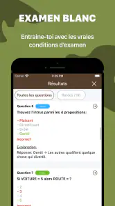 Test d'Aptitude Pour l'Armée screenshot