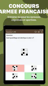 Test d'Aptitude Pour l'Armée screenshot
