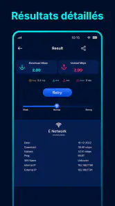 Test Vitesse Wifi – Speedtest screenshot