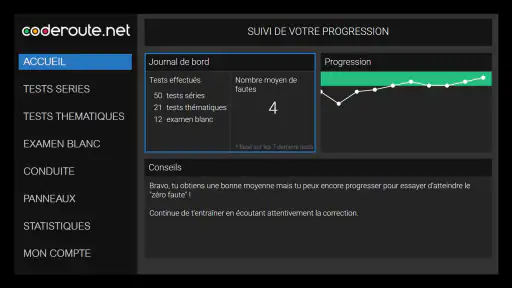 Tests de Code de la Route screenshot