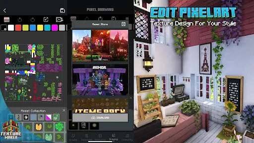Application Texture Maker for Minecraft PE - Reviewed