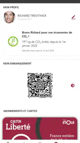 TGV INOUI PRO screenshot