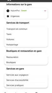 TGV INOUI PRO screenshot