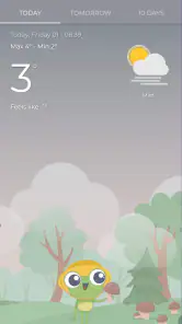 The Frog: Application météo screenshot