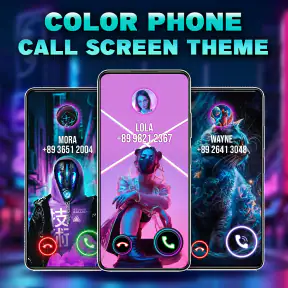 Theme d appel téléphonique app screenshot