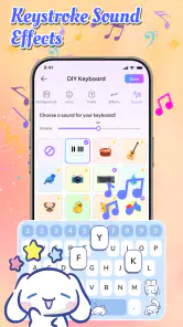 Thème de Clavier de Police screenshot