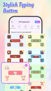 Thème de Clavier de Police screenshot