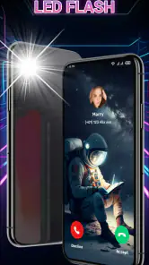 Thèmes écran d'appel téléphon screenshot