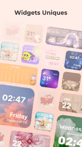 Themes: Icônes App, Widgets screenshot