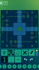 Thermo Sudoku screenshot
