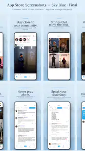 theWell Christian Social Media screenshot