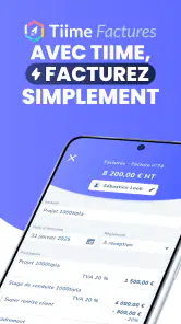Tiime Facturation électronique screenshot