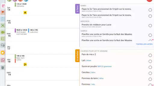 TipStuff, l'agenda familial screenshot