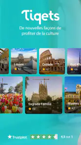 Tiqets - Musées & Attractions screenshot