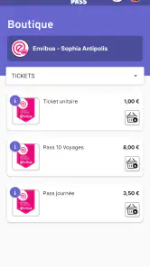 tixiPASS screenshot