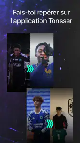 Tonsser - Appli Foot Jeunes screenshot