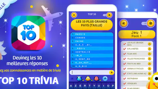 Top 10 Trivia et de Quiz screenshot