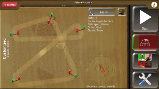 Top Sailor sailing simulator screenshot