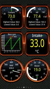 Torque Pro (OBD2 / voiture) screenshot