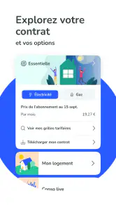 TotalEnergies Electricité&Gaz screenshot