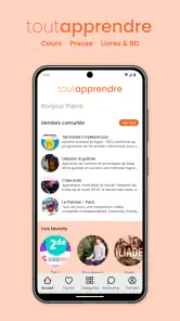 Toutapprendre screenshot