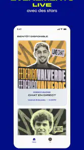 TR - Chat avec Footballeurs screenshot