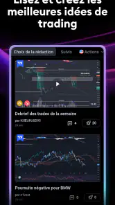TradingView - Bourse et crypto screenshot