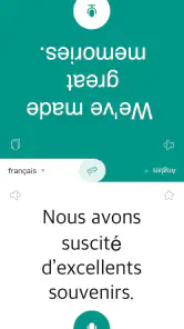 Traducteur parlant screenshot