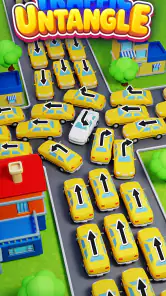 Traffic Untangle: Puzzle Roads screenshot