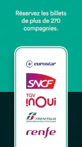 Trainline: voyage train et bus screenshot
