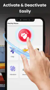 Trouver mon telephone perdu screenshot