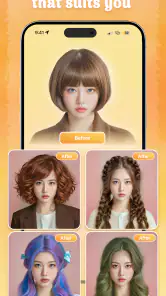 TryStyle: Couleur & Coiffure screenshot