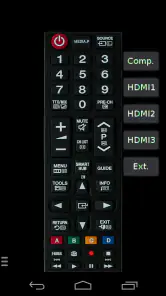 TV (Samsung) Remote Control screenshot